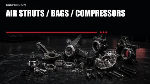 Suspension performance parts for grip and handling